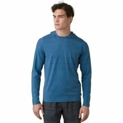 prAna Watchtower Long Sleeve Hooded Shirt Men's