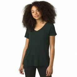 prAna Foundation Short Sleeve Shirt Women's -Prana Online Store BATHEA