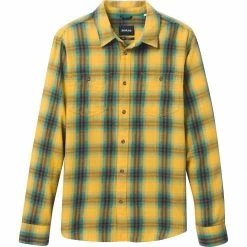 prAna Dolberg Flannel Slim Shirt Men's -Prana Online Store BIR