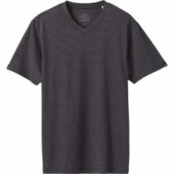 prAna V Neck Slim Fit T Shirt Men's 39 prAna V Neck Slim Fit T Shirt Men's -Prana Online Store BKSTR D1 1