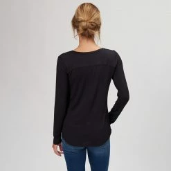 prAna Foundation Long Sleeve Shirt Women's -Prana Online Store BK D5 10