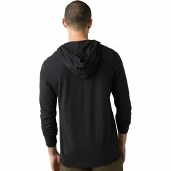 prAna Long Sleeve Hoodie Men's -Prana Online Store BK D5