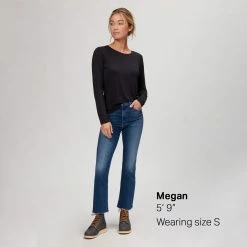 prAna Foundation Long Sleeve Shirt Women's -Prana Online Store BK D8 1