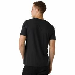 prAna V Neck Tall T Shirt Men's -Prana Online Store BLA D1 12