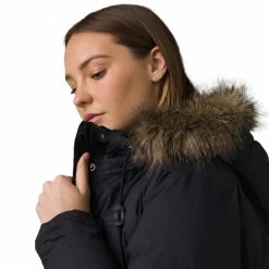 prAna Betania Long Jacket Women's -Prana Online Store BLA D5 4