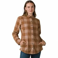 prAna Porter Park Flannel Shirt Women's