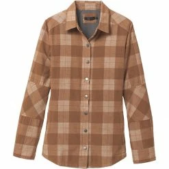 prAna Porter Park Flannel Shirt Women's -Prana Online Store CAM D2 3
