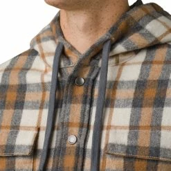 prAna Asgard Hooded Flannel Shirt Men's -Prana Online Store CAM D3