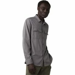 prAna Garvan Long Sleeve Shirt Men's -Prana Online Store CHA 19
