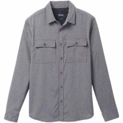 prAna Garvan Long Sleeve Shirt Men's -Prana Online Store CHA D2 15