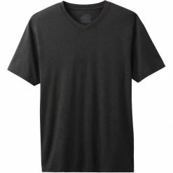 prAna V Neck Slim Fit T Shirt Men's 51 prAna V Neck Slim Fit T Shirt Men's -Prana Online Store CHHE D12