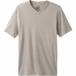 prAna V Neck Slim Fit T Shirt Men's 61 prAna V Neck Slim Fit T Shirt Men's -Prana Online Store DARKHHE D1