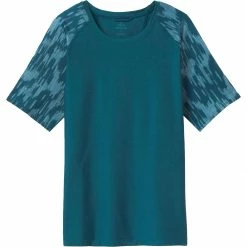 prAna Edge Wave Short Sleeve Sun Top Women's -Prana Online Store DEEVERCOL D2