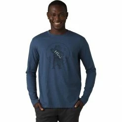 prAna Journeyman Long Sleeved Slim T Shirt Men's -Prana Online Store DENHEAHUG