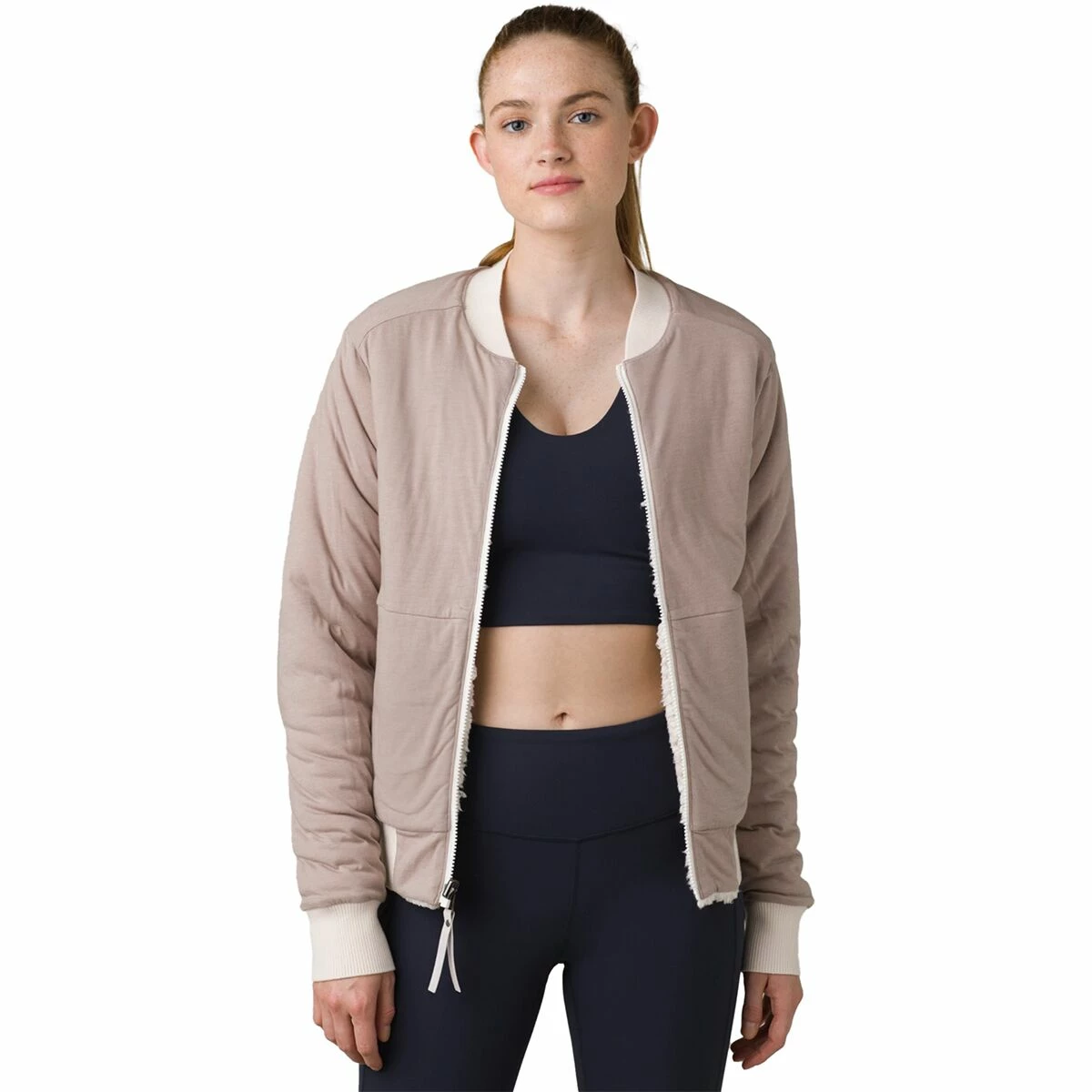 prAna Polar Escape Bomber Jacket Women's 5 prAna Polar Escape Bomber Jacket Women's - Image 3