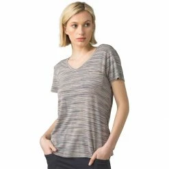 prAna Foundation Short Sleeve Shirt Women's -Prana Online Store FRO