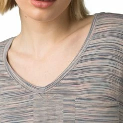 prAna Foundation Short Sleeve Shirt Women's -Prana Online Store FRO D1