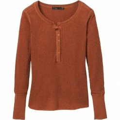 prAna Milani Henley Top Women's -Prana Online Store GIN D2 3