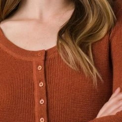 prAna Milani Henley Top Women's -Prana Online Store GIN D3 3