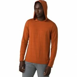 prAna Watchtower Long Sleeve Hooded Shirt Men's -Prana Online Store GIN D4 3