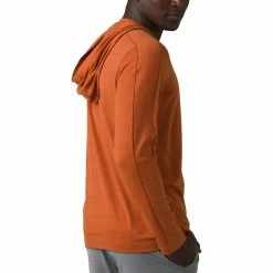 prAna Watchtower Long Sleeve Hooded Shirt Men's -Prana Online Store GIN D5 1