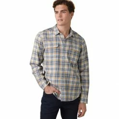 prAna Edgewater Slim Long Sleeve Shirt Men's