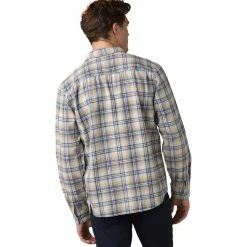 prAna Edgewater Slim Long Sleeve Shirt Men's -Prana Online Store GLA D6
