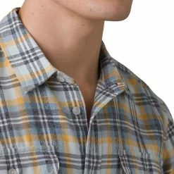 prAna Edgewater Slim Long Sleeve Shirt Men's -Prana Online Store GLA D8