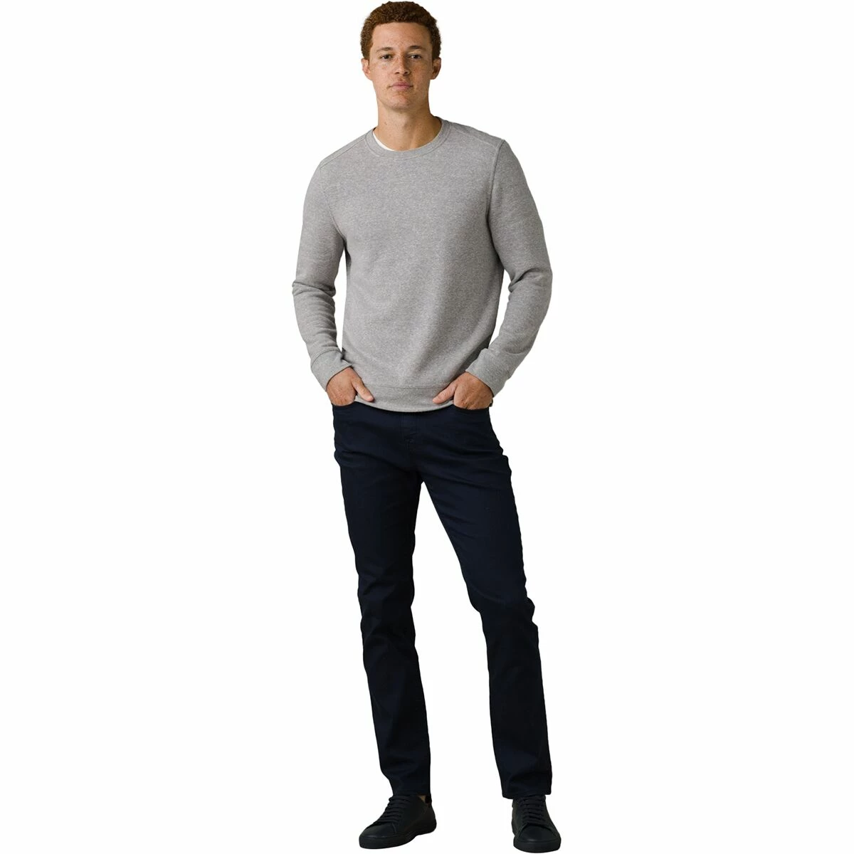 prAna Cardiff Fleece Crew Sweatshirt Men's 4 prAna Cardiff Fleece Crew Sweatshirt Men's - Image 2