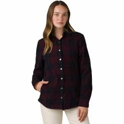 prAna Porter Park Flannel Shirt Women's -Prana Online Store NAU 5