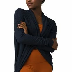 prAna Foundation Munra Wrap Sweater Women's -Prana Online Store NAUHEA D4 1