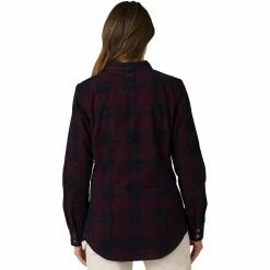 prAna Porter Park Flannel Shirt Women's -Prana Online Store NAU D1 3
