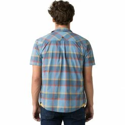 prAna Cayman Plaid Short Sleeve Shirt Men's -Prana Online Store NIC D1 2