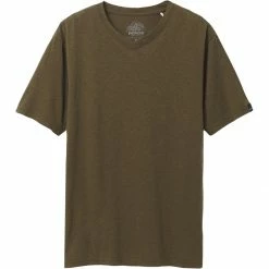 prAna V Neck Slim Fit T Shirt Men's 44 prAna V Neck Slim Fit T Shirt Men's -Prana Online Store PEAHEA D2 2