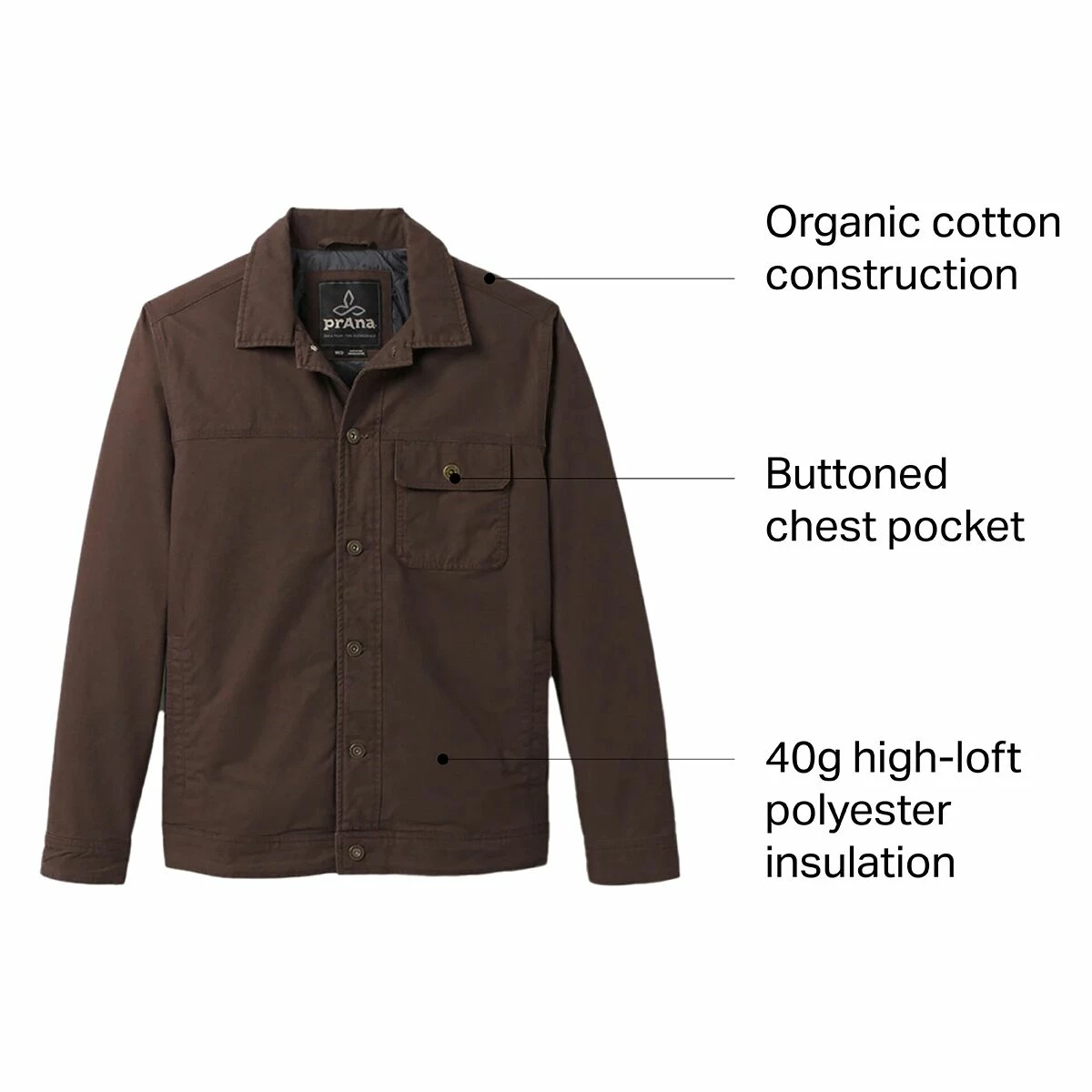 prAna Trembly Jacket Men's 10 prAna Trembly Jacket Men's - Image 8