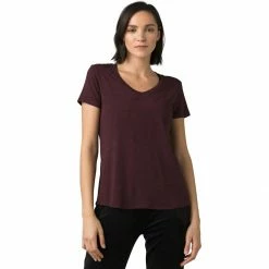 prAna Foundation Short Sleeve Shirt Women's -Prana Online Store RAIHEA