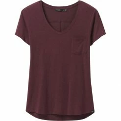 prAna Foundation Short Sleeve Shirt Women's -Prana Online Store RAIHEA D2