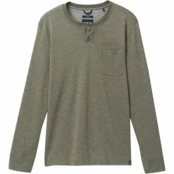 prAna Sol Defender Slim Henley Shirt Men's -Prana Online Store RYEGRE D2 6