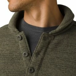 prAna Tri Thermal Threads Henley Men's -Prana Online Store RYEGRE D3