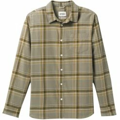 prAna Los Feliz Slim Flannel Shirt Men's -Prana Online Store SAG D2 3