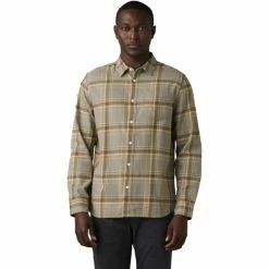 prAna Los Feliz Slim Flannel Shirt Men's -Prana Online Store SAG D3 3