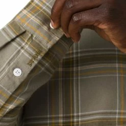 prAna Los Feliz Slim Flannel Shirt Men's -Prana Online Store SAG D4 3