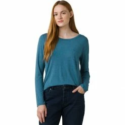 prAna Foundation Long Sleeve Shirt Women's -Prana Online Store SEABLUHEA 1