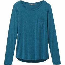 prAna Foundation Long Sleeve Shirt Women's -Prana Online Store SEABLUHEA D2 1