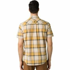 prAna Cayman Plaid Short Sleeve Shirt Men's -Prana Online Store STO D4