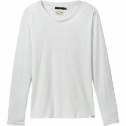 prAna Cozy Up Long Sleeve T Shirt Women's -Prana Online Store WHI D2 1