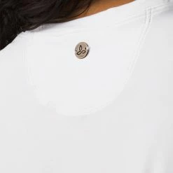 prAna Edge Wave Short Sleeve Sun Top Women's -Prana Online Store WHI D3 1