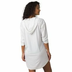 prAna Mantra Bay Tunic Women's -Prana Online Store WHI D9