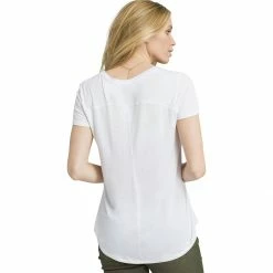 prAna Foundation Short Sleeve Shirt Women's -Prana Online Store WH D3